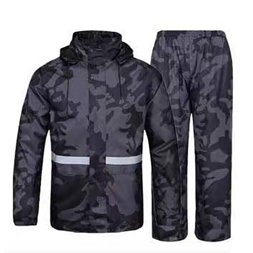レインウェア 上下セット レインコート 迷彩 通勤 通学 軽量 自転車 防水 撥水 耐水 梅雨対策 メンズ レディース 男女兼用 雨合羽 カッパ