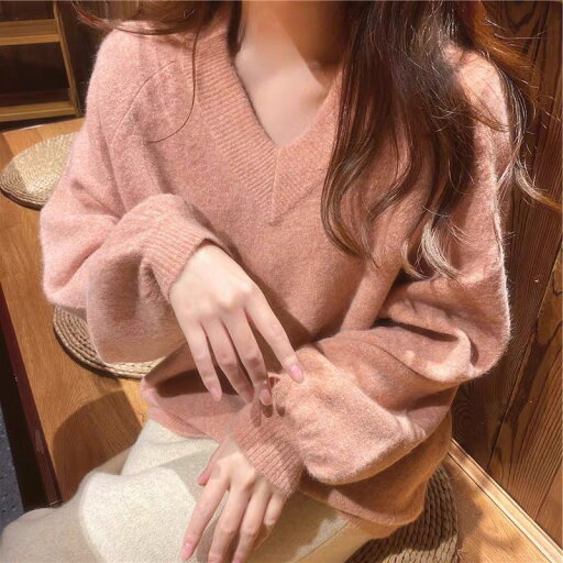 セーター レディース 春秋冬 ニット ニットトップス プルオーバー Vネック ピンク ベージュ レッド ブラック ニットソー ビショップスリーブ カジュアル トップス 通勤 通学 長袖 無地 大人 ゆったり おしゃれ 大きいサイズ 送料無料 セーター レディース 春秋冬 ニット ニットトップス プルオーバー Vネック ピンク ベージュ レッド ブラック ニットソー ビショップスリーブ カジュアル トップス 通勤 通学 長袖 無地 大人 ゆったり おしゃれ 大きいサイズ 送料無料