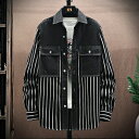 ブラック グレー【M/L/XL/XXL/XXXL】 シャツ メンズ 長袖 カジュアルシャツ ワイシャツ 開襟シャツ ボタン 大きいサイズ トップス 男性 通勤 ...