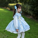 女の子 ワンピース　 ロリータワンピース　子供 ワンピース 半袖　お姫様コスチューム 　コスプレ衣装　 キッズドレス レース フリル 姫様ドレス　コスチューム キッズドレス かわいい 姫様ドレス 女の子 ハロウィン 学園祭 イベント 2