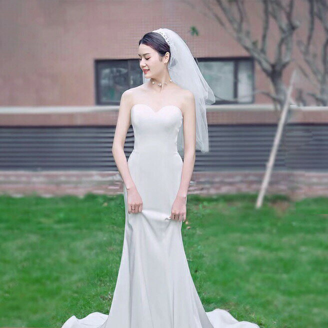 Aライン ウエディングドレス 花嫁 結婚式 ウェディングドレス 袖あり 白 ブライダル 二次会 披露宴 パーティードレス 演奏会 手作り オフショルダー レース ホワイト wedding dress 大きいサイズ|小きいサイズ