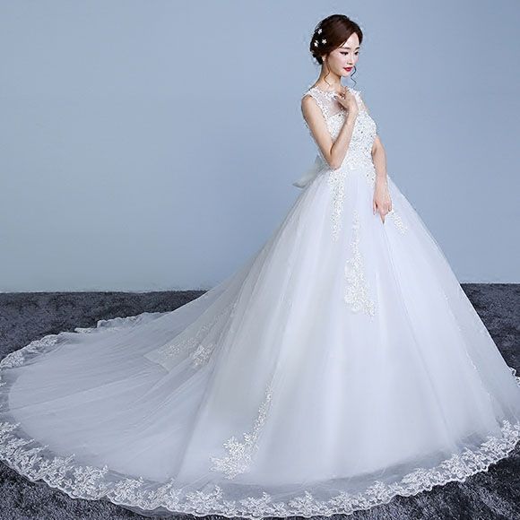 マタニティドレス ウェディングドレス 花嫁 ドレス 結婚式 ウエディングドレス エンパイア ブライダル 二次会 パーティードレス 披露宴 マタニティ トレーン ロングドレス プリンセスライン 手作り リボン 大きいサイズ wedding dress