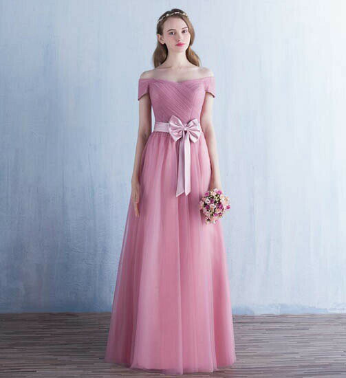 ブライズメイドドレス カラードレス ロングドレス 袖あり 結婚式 ウェディングドレス パーティドレス 二次会 パーティー ワンピース 披露宴 女の子 ワンピース ロングドレス ベアトップ 演奏会 コンサート サッシュリボン