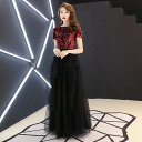 パーティードレス 演奏会 結婚式 カラードレス ロングドレス 二次会 花嫁 aラインドレス 発表会 フォーマルドレス コンサート 披露宴(4)