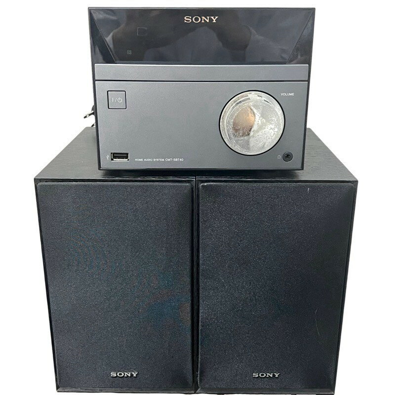 SONY ソニー オーディオ システムコンポ HCD-SBT40 SS-SBT40 セット 2014年製 音出し確認済 【中古】 42402K111