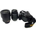 Nikon ニコン D60 ダブルズームキット デジタル一眼レフ カメラ AF-S DX NIKKOR 18-55mm 55-200mm 通電確認済み 【現状品】 U2401K33