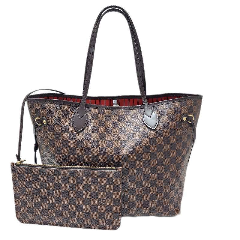 LOUIS VUITTON ルイヴィトン ダミエ ネヴァーフルMM N41358 AR0125 トートバッグ ハンドバッグ レディース 【美品】 22404K270