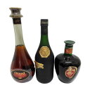 洋酒 3本セット Otard VSOP 700ml / NIKKA アップルワイン deluxe 720ml / ブランデー NAPOLEON COURRIERE ブランデー 古酒 【未開栓品】 22404K335