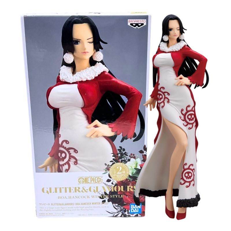 BANDAI バンプレスト ワンピース GLITTER＆GLAMOURS ボア・ハンコック WINTER STYLE ONE PIECE フィギュア アニメ 【新品】 22404K347