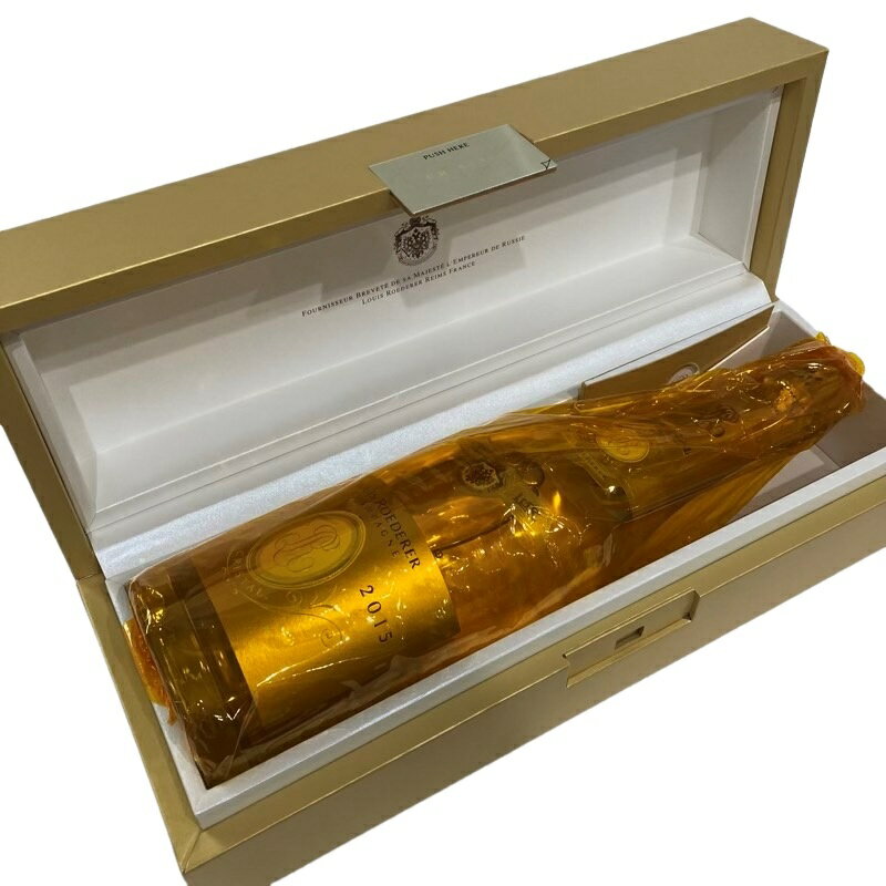 LOUIS ROEDERER ルイ ロデレール クリスタル ブリュット 2015 750ml 専用BOX/冊子付 【新品未開栓】 12404K510