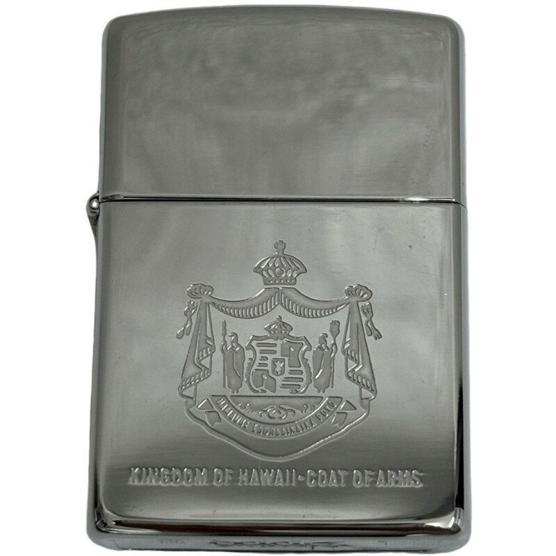 Zippo Wb| KINGDOM HAWAII LO_ nC COAT SOLID BRASS ygpiz i C^[ ΂ Vo[ 32404K366