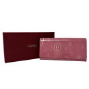 Cartier カルティエ L3001282 ピンク ハッピーバースデー パテントレザー 長財布 レディース 一式付属 ややコバ割れ 【中古】 42502K13