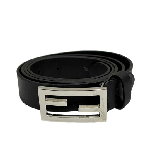 FENDI フェンディ ベルト ブラック 本革 レザー メンズ 【中古】 22502K397 FENDI フェンディ ベルト ブラック 本革 レザー メンズ 【中古】 22502K397