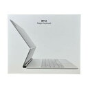 Apple 12.9インチ iPad Pro(第6世代)用 Magic Keyboard MJQL3J/A ホワイト 動作確認済 家電 電化製品 【中古】 22...