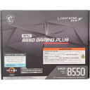 msi MPG B550 GAMING PLUS マザーボード PCパーツ【中古】12503K426