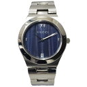 GUCCI グッチ レディース腕時計 2028 ARGENT クオーツ ブルー文字盤 未稼働品 【ジャンク品】 32504K317