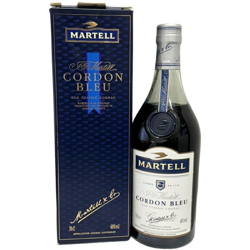 ブランデー MARTELL CORDON BLUE マーテル コルドン ブルー 700ml 40度 箱 【未開栓品】 32506K220