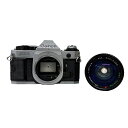 キヤノン Canon フィルム一眼レフカメラ AE-1プログラム ボディ ブラック レンズセット 動作未確認 【ジャンク品】 12506K183