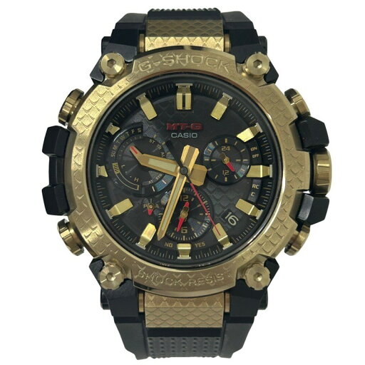CASIO カシオ G-SHOCK 金の龍 MTG-B3000CXD-9AJR 腕時計メンズ ソーラー電波クォーツ ブラック文字盤 動作品 【中古】 52507K52 CASIO カシオ G-SHOCK 金の龍 MTG-B3000CXD-9AJR 腕時計メンズ ソーラー電波クォーツ ブラック文字盤 動作品 【中古】 52507K52
