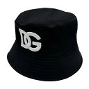 DOLCE&GABBANA ドルチェ&ガッバーナ ハット キャップ ロゴマーク ブラック メンズ 【中古】 52507K79