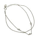 4℃ エターナルシルバー ブレスレット シルバー キュービックジルコニア レディース アクセサリー オルゴールケース付属 【中古】 22508K68