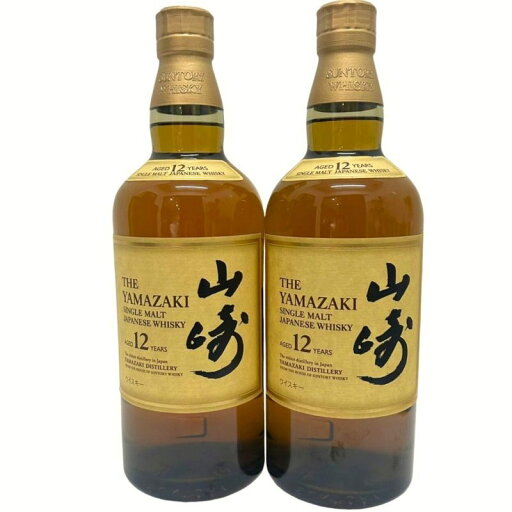 2本セット サントリー ウイスキー 山崎12年 シングルモルト 700ml 43度 【新品未開栓品】 22509K3552 2本セット サントリー ウイスキー 山崎12年 シングルモルト 700ml 43度 【新品未開栓品】 22509K3552