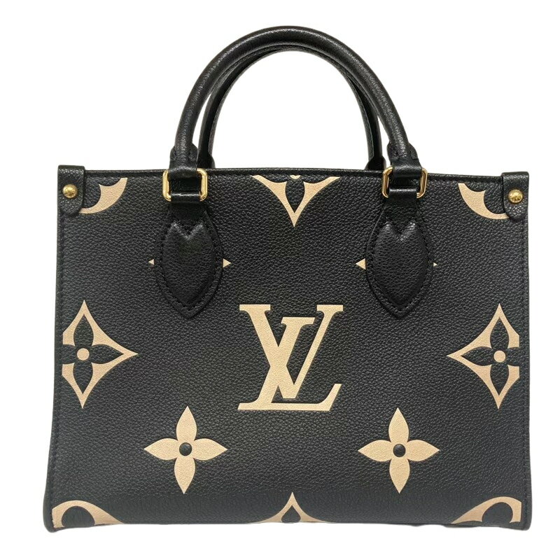 LOUIS VUITTON ルイヴィトン オンザゴー PM M45659 モノグラム アンプラント レザー 2WAYバッグ レディース 【中古】 12511K41