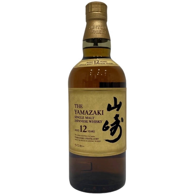 サントリー ウイスキー 山崎12年 シングルモルト 700ml 43度 ホログラムシール 【新品未開栓品】 12511K216