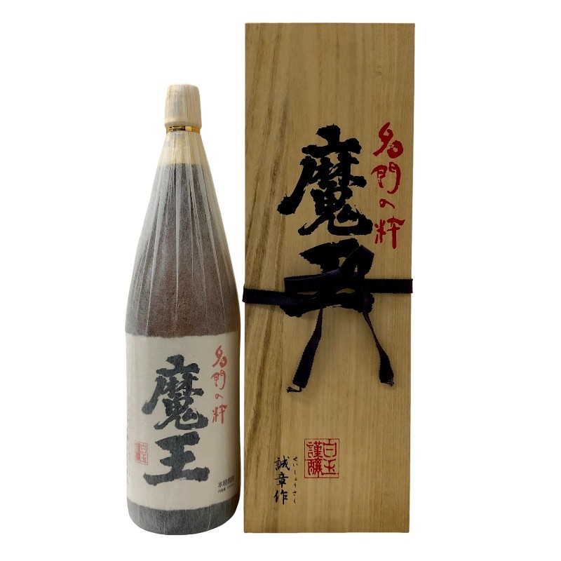 桐箱入り 芋焼酎 魔王 