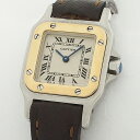 ◆ミウラ◆カルティエ Cartier サントス ガルベ SM W20012C4 仕上済【中古】【sm ...