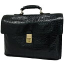 ◆ミウラ◆【大幅値引!】バリー BALLY 型押しレザー ビジネスバッグ【中古】【smtb-TD】【saitama】【楽ギフ_包装】(4)