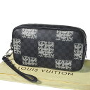 ◆ミウラ◆ルイ・ヴィトン LOUIS VUITTON ダミエ グラフィット ポシェット ヴォルガ クリストファー ネメス セカンドバッグ N61228【中古】【smtb-TD】【saitama】