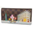 ルイヴィトン ダミエ 財布（レディース） ◆ミウラ◆ルイ・ヴィトン LOUIS VUITTON ダミエ ヴィヴィエンヌ ポルトフォイユ サラ NM 長財布 N63551 新品【smtb-TD】【saitama】