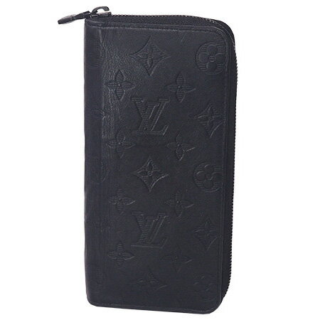 ◆ミウラ◆ルイ・ヴィトン LOUIS VUITTON モノグラム シャドウ ジッピーウォレット ヴェルティカル 長財布 M62902【中古】【smtb-TD】【saitama】