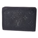 ◆ミウラ◆ルイ・ヴィトン LOUIS VUITTON モノグラム アンプラント ポルトフォイユ クレア 2つ折り財布 M80151【中古】【smtb-TD】【saitama】