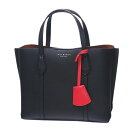 ◆ミウラ◆ トリーバーチ Tory Burch ペリー スモール 2WAY トートバッグ 56249 ブラック レザー【中古】【smtb-TD】【saitama】