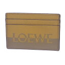 ◆ミウラ◆ ロエベ LOEWE シグネチャー プレーン カードホルダー カードケース C314322X01 1818 レザー【中古】【smtb-TD】【sait...