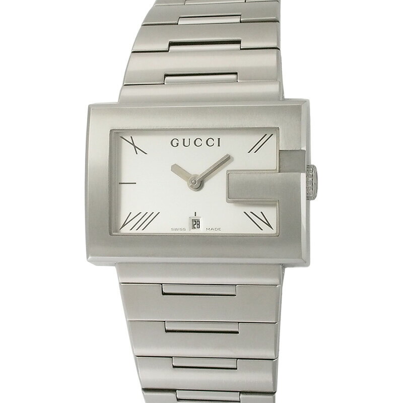 ◆ミウラ◆ グッチ GUCCI Gレクタングル 100M SS メンズ 仕上済【中古】【smtb-TD】【saitama】