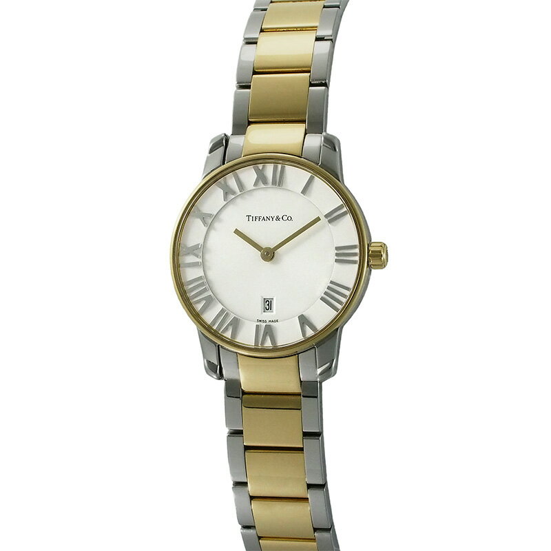 ◆ミウラ◆ ティファニー Tiffany Co. アトラスドーム レディース SS GP クオーツ 仕上済 Z1830.11.15A21A00A【中古】【smtb-TD】【saitama】