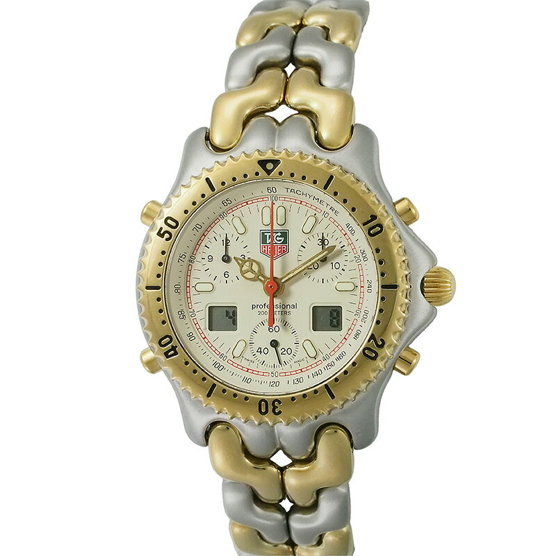 ◆ミウラ◆ タグ・ホイヤー TAG Heuer セナモデル プロフェッショナル クロノグラフ SS GP メンズ クオーツ 仕上済 CG1123-0【中古】【smtb-TD】【saitama】