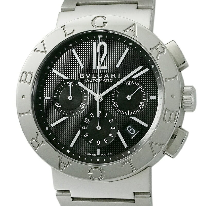BVLGARI ブルガリブルガリ BB42 クロノグラフ SS 自動巻 BB42SSCH 中古 腕時計