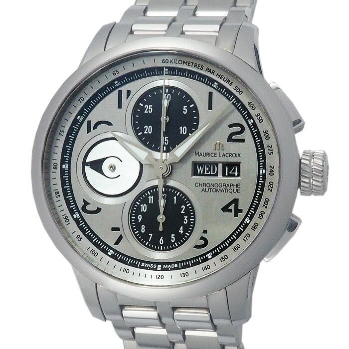 モーリスラクロア マスターピース マスタークロノ MP6348-SS002-12E 中古 腕時計