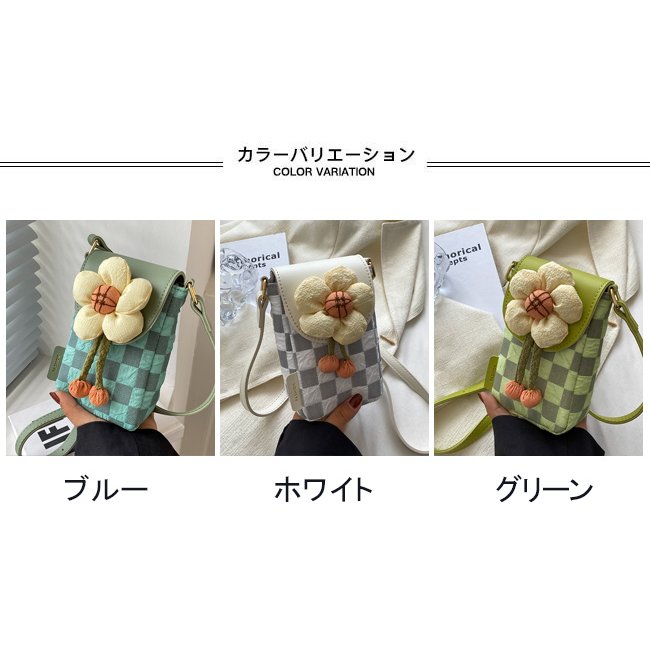 スマホポーチ ポシェット レディース ショルダーバッグ 小さめ 斜め掛け バッグ チェック柄 ミニバッグ スマホ収納 財布収納 ポーチ ホワイトデー THOM WILLS