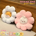 ぬいぐるみ シェル 抱き枕 クッション フロアクッション ラウンドクッション 花型 座布団 丸形 かわいい プリーツ ベルベット ベロア 丸 丸いクッション 北...