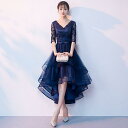 パーティードレス 結婚式 ワンピース ドレス 袖あり 花柄 膝丈 二次会 20代 30代 40代 大人 キレイめ お呼ばれ 食事会 二次会 披露宴 卒業式 成人...