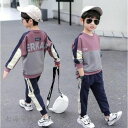 個性的 ジャージ キッズ 男子 上下 長袖 春秋 秋着 ジュニア 2点セット 子供服 セットアップ Tシャツ 長ズボン トレーナー スポーツウェア 運動服 可愛...