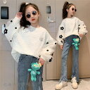 かわいい 袖 バルーン 長袖Tシャツ 子供服 キッズ 女の子 長袖Tシャツ ロンT トップス 長袖 キッズ服 ガールズ ジュニア キッズ 子ども シンプル カジ...