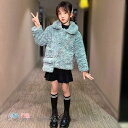 韓国子供服 アウター キッズ 女の子 防寒抜群 ラペル イミテーション毛皮 アウター スウィート フワフワ 可愛い お食事会 冬着 グリーン ピンク 110-170 ホワイトデー