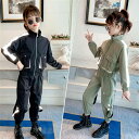 子供服 セットアップ キッズ 女の子 長袖 春秋 上下セット トップス アウター ロングパンツ 子供ジャージ スポーツウェア 運動着 おしゃれ 可愛い カジュア...
