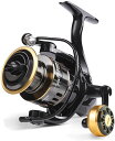 短納期 スピニングリール リール バス釣り ジギング 遠投リール 管釣り 堤防釣り 沖釣り 淡水海水釣り汎用 初心者最適 全金属12BB 5.2:1 耐衝撃 最...